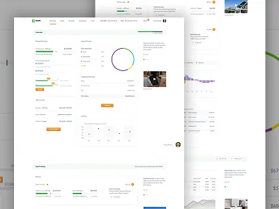 Light Dash advisor dash dashboard financial graphs invest money product robo