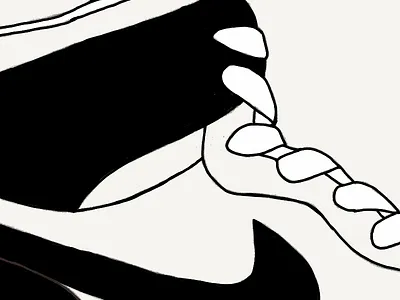 AJ1 nike sketching sneakers