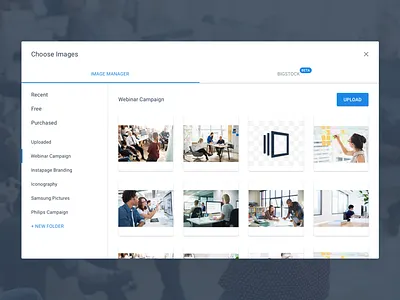 Image Manager app dailyui design flat material ui user interface ux web