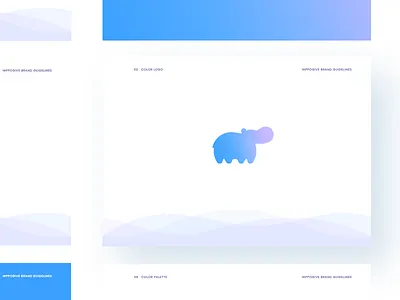 Hippogive - Branding brand brand guidelines brand identity brand process color palette design digital brand graphic design hippo identity logo typography