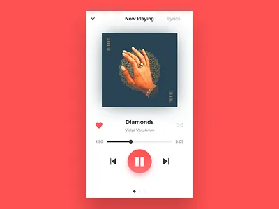 Daily UI #009 - Music Player dailyui music music player player