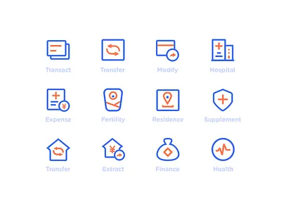 Social Security#2-icons expense extract finance icon modify transact transfer