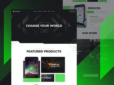 Introducing Crunchy Tech agency apple designzillas ipad iphone orlando web design