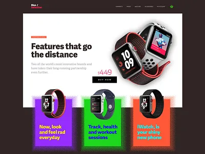 Style Shop app bold brutal clean ecommerce ios iwatch modern shop ui ux website