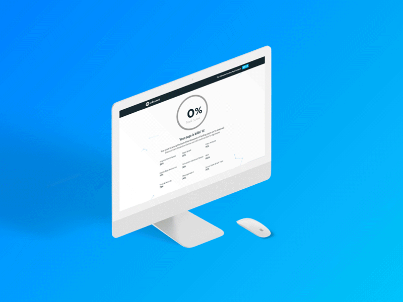 The Landing Page Analyzer - UX/UI animation design tool marketing product design ui ux