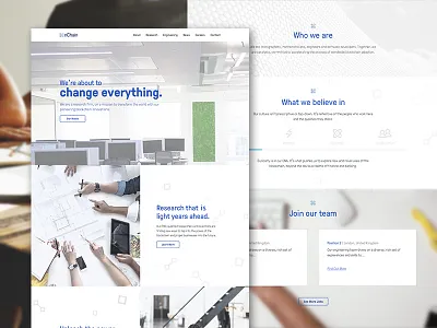 nChain Website desktop ui ux web webdesign webpage website