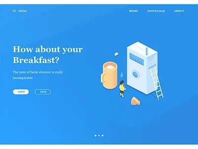 Breakfast 2.5d banking chart china color finance illustration internet isometric payment ui web