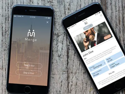 Merge App ui ui design ux ux design