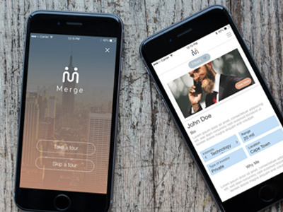 Merge App ui ui design ux ux design