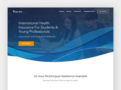 Study Safe Website ui design uiux ux design web design website