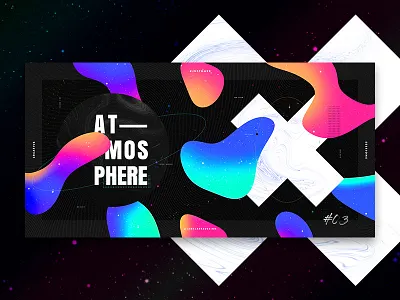 Atmosphere art atmosphere blob color creative sessions design experiment just make space