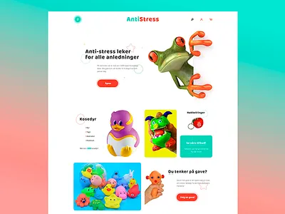 Antistress e-commerce design ecommerce flat icon shop ui ux vector web
