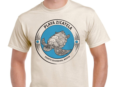 Playa Zicatela screenprinting
