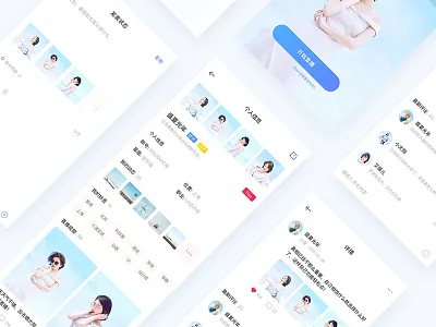 Live App-03 app blue live show ue ui