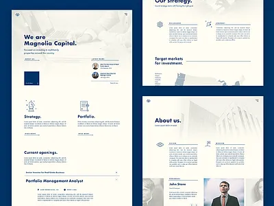 Redesign concept for real estate company (WIP) brand design graphic icons redesign simple visual web wip