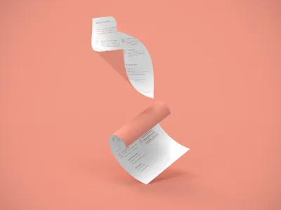 Gf's CV curriculum cv resume typography vitae