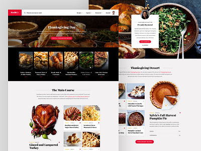 Health.ly Thanksgiving Recipe Collection cards cooking festive food health holiday meals recipe seasonal sponsored content thanksgiving website