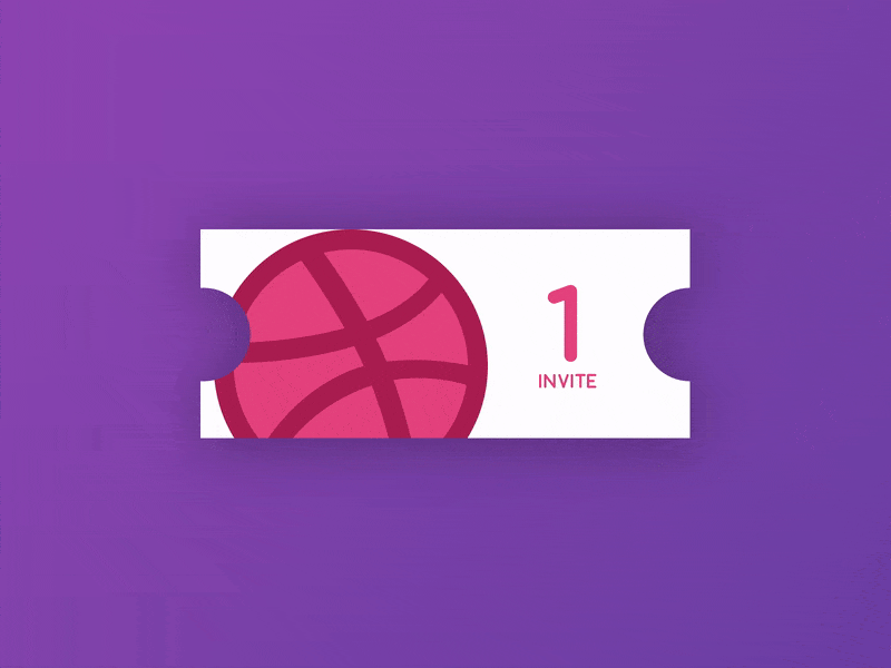 2 Dribbble Invites! invite principle sketch