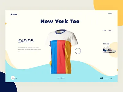 E-commerce shop UI addidas adjara design e commerce landing product shoe shop store ui web