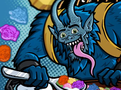 Krampus Crunch cereal christmas krampus
