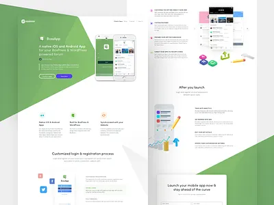 Landing page agency hero homepage landing landing page slider ui ux webapp website wordpress