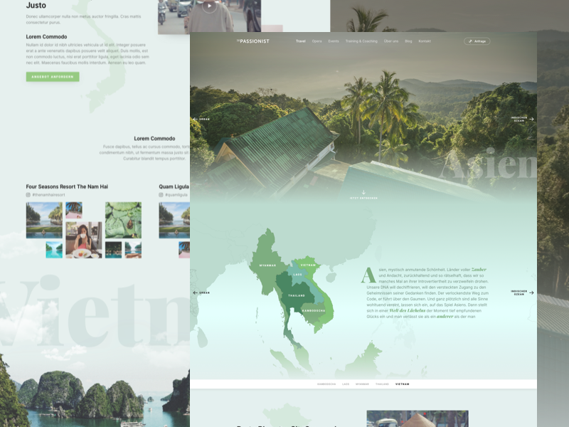 Example of Asia Landingpage - The Passionist