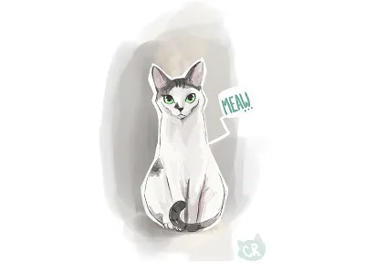 Orion the starcat animal cat drawing illustration orion sketches