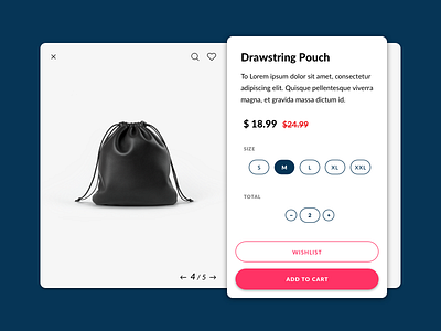 Single Product cart challenge daily freebie product shop shopping single sketch ui ux wishlist