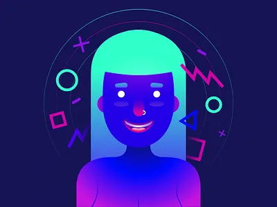 Status Quo art character design flat girl icon illustration sketch trend ui ux woman