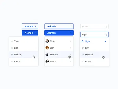 Dropdown design system dropdown uiux web web design