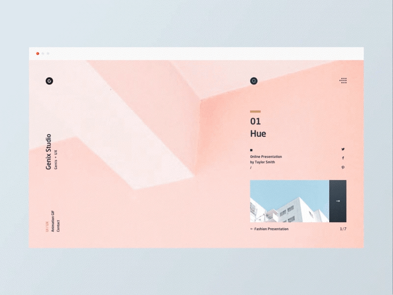 Creative Agency - GIF agency apple client conception connect creative inspiration interaction interface ui ux web