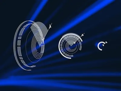 Speed - Progressive icons for cloud solution 2d 3d freebie future lines outline perspective progression