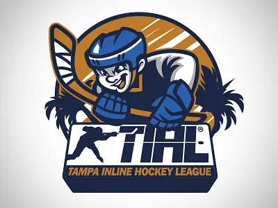 TIHL T-shirt design club design hockey illustration jersey sport team t shirt tee design tees vector