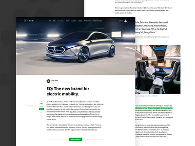 Yours.org article page article content design minimal publication publish user experience user interface website