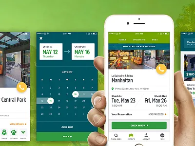 LQ Mobile App app booking design hospitality hotel ios mobile ui ux