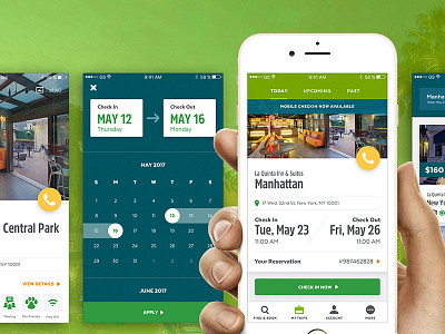 LQ Mobile App app booking design hospitality hotel ios mobile ui ux