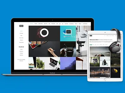 Nish - Creative Portfolio Template agency photography portfolio profiler showcase