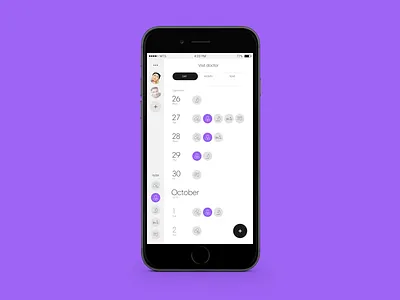 Medical Note app apple design inspiration ios iphone medical promo ui ux