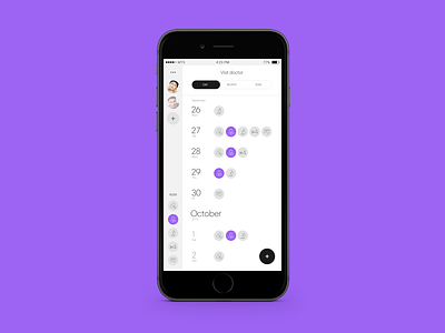 Medical Note app apple design inspiration ios iphone medical promo ui ux