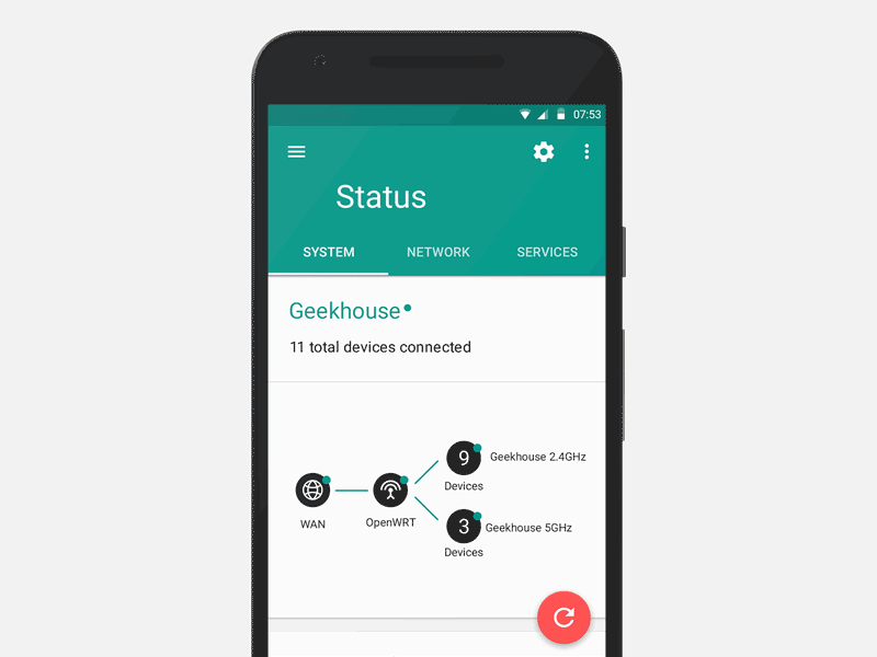 Oconnect Exploration clean design material minimal networking uiux