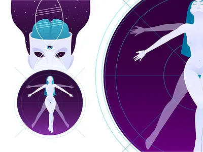 Another Illustration for Make Good Project: Love Yourself art community design dribbble illustration love make good natural disaster nature people value zajno