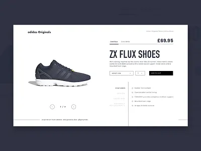 E-commerce Website Minimalist clean e commerce fashion minimal minimalist product shoes ui web webdesign website widget
