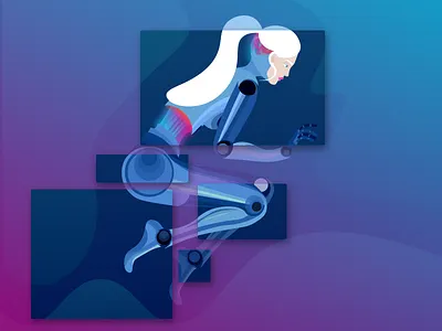 WOMAN ai artificial character future futuristic girl intelligence robot smart tech technology woman