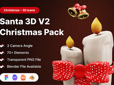 Santa 3D V2 (Christmas Pack)