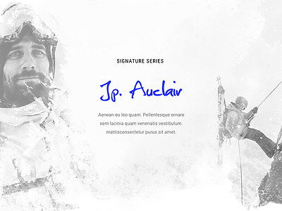 Oakley Concept concept interface oakley snow sports ui ux white