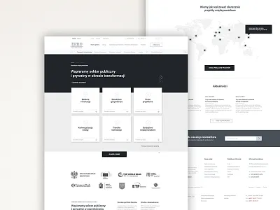 EPRD - Consulting company wireframes adobe xd corporate landing page landingpage polish wireframes xd