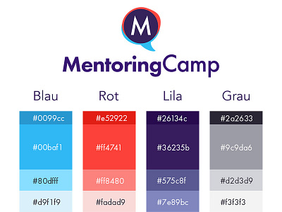 MentoringCamp Styleguide / Moodboard moodboard styleguide