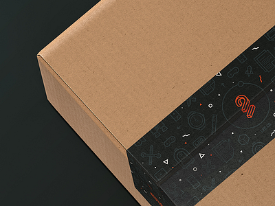 L2D Packaging Tape 3d backpack icons l2d laptop packaging papers pattern phone rocket tape vr