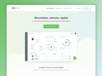 Corporate site desktop