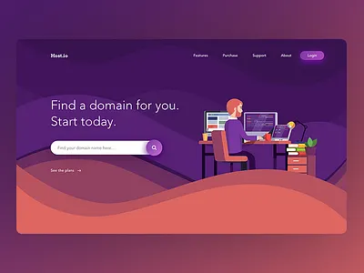 #6 Landing page design ui ux web